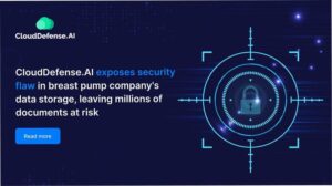 CloudDefense.AI exposes security flaw in breast pump company's data storage, leaving millions of documents at risk