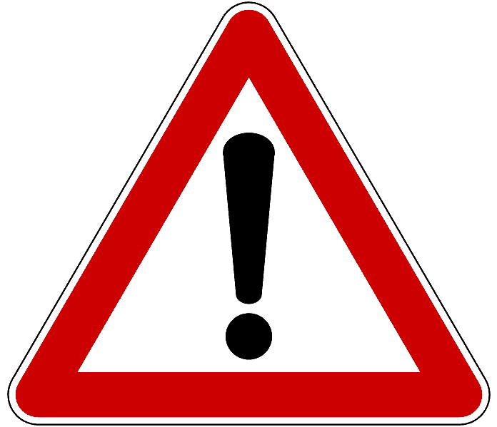 warning icon