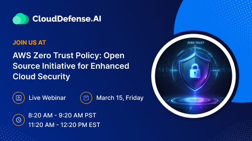 AWS Zero Trust Policy Event Cover