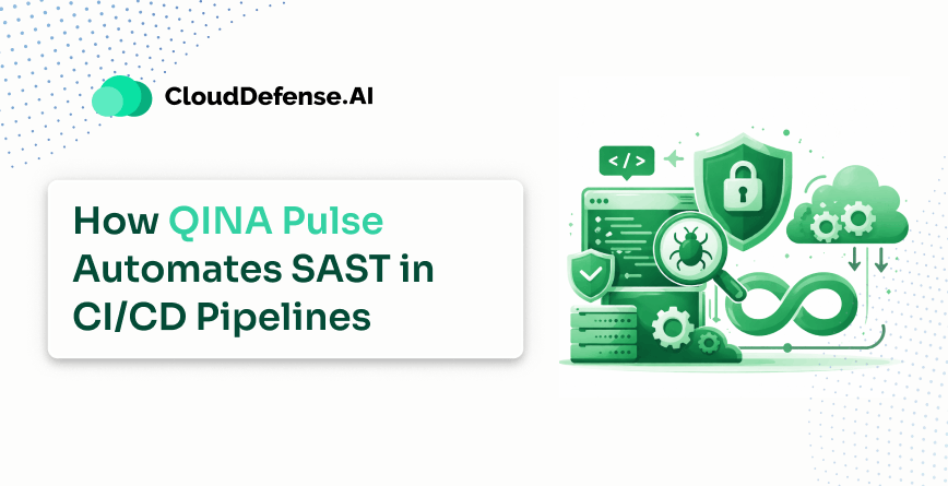 How QINA Pulse Automates SAST in CI CD Pipelines
